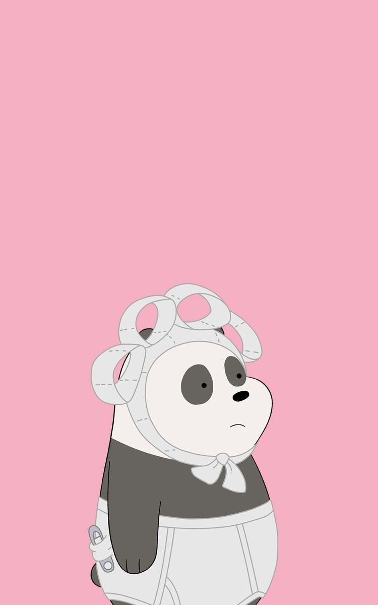 Cute Panda We Bare Bears - HD Wallpaper 
