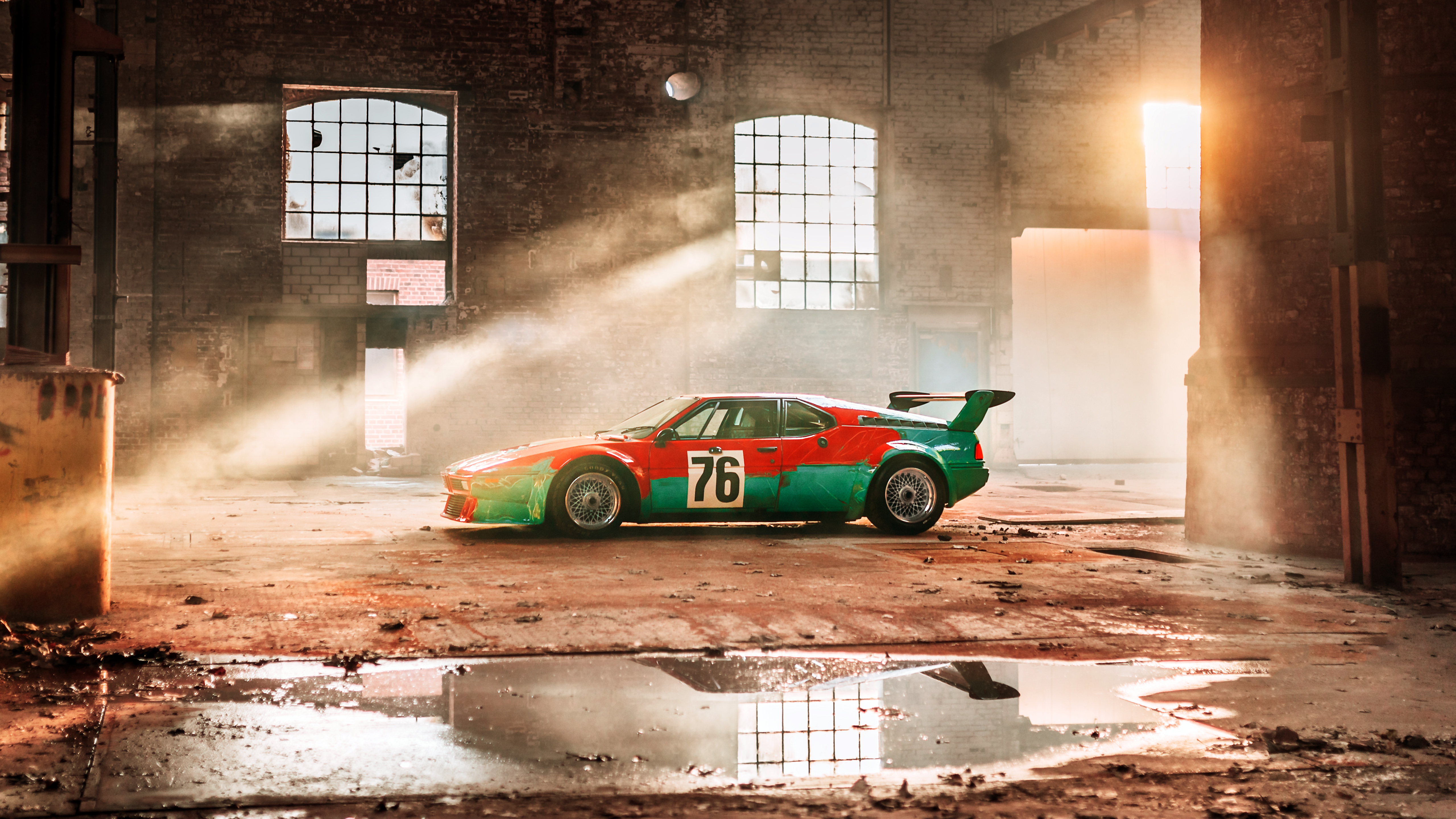 Bmw M1 Art Car - HD Wallpaper 