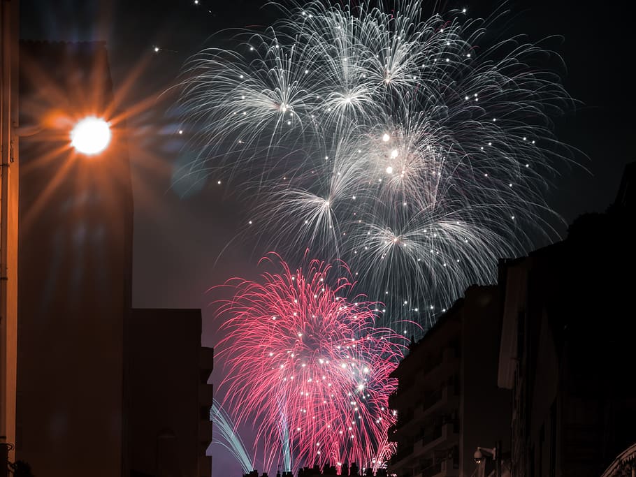 France, Marseille, Bastille, Red, Sam Kolder, Light, - HD Wallpaper 