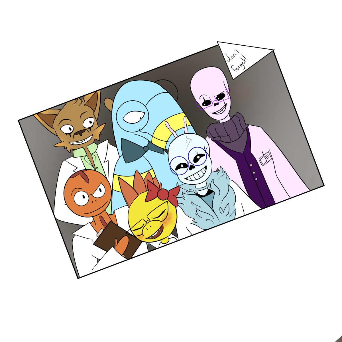 My Head Canons On What Exactly Was On That Photo In - Cartoon - HD Wallpaper 