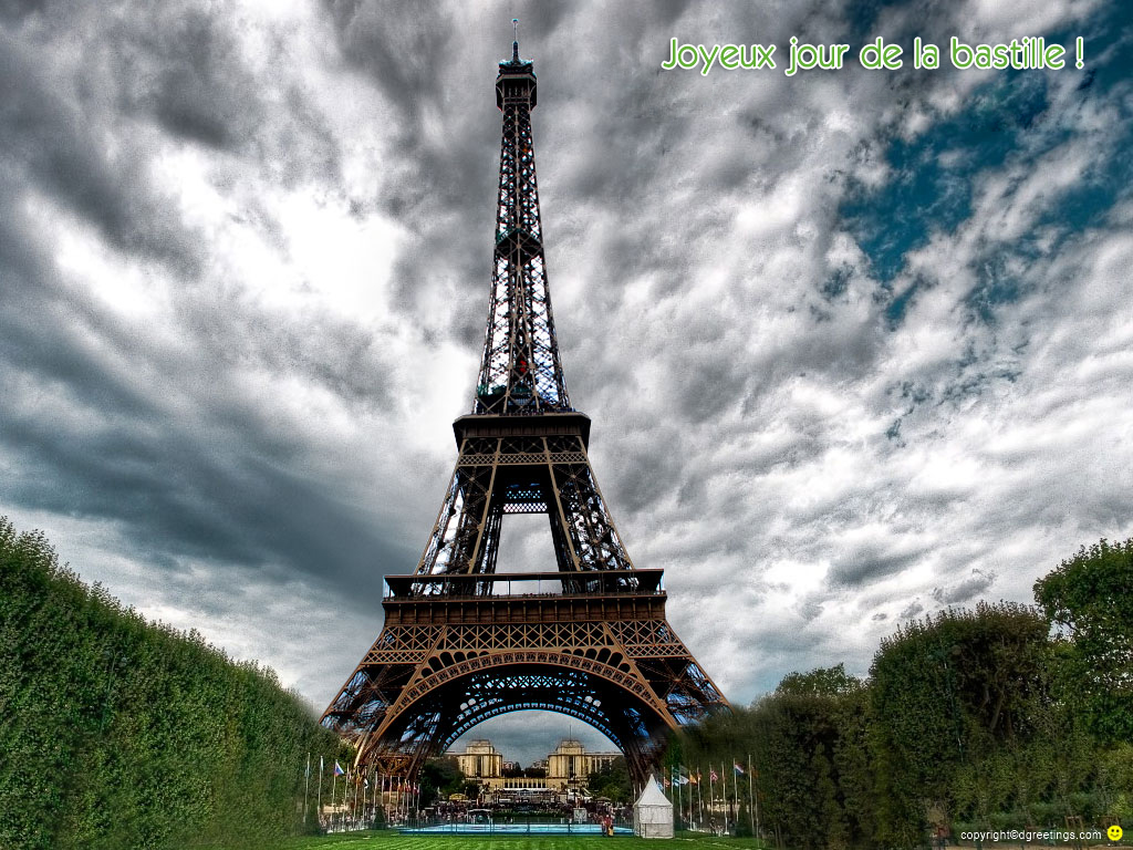 Right Click To Set As Wallpaper - Eiffel Tower - HD Wallpaper 