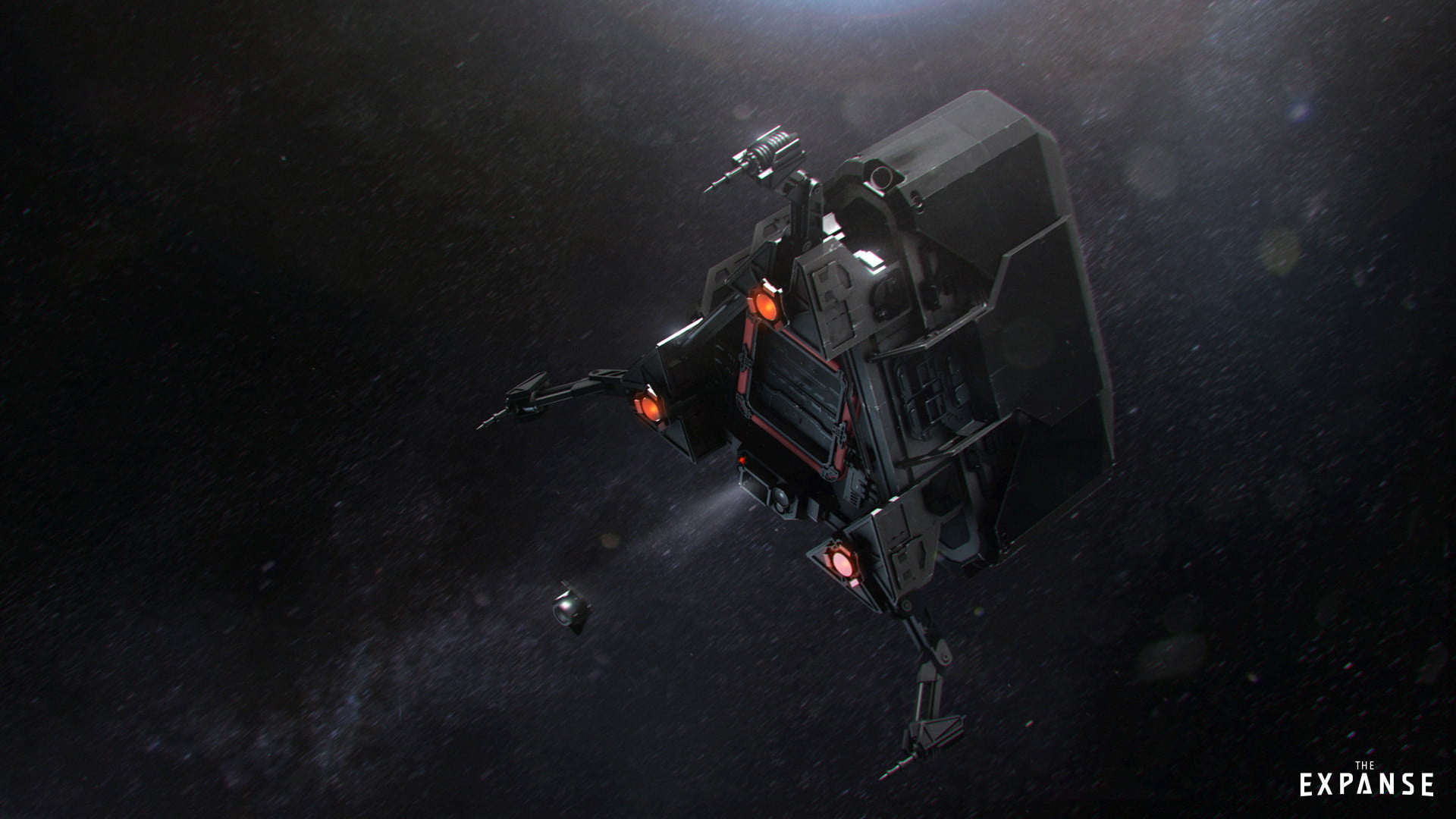 Expanse Ship Concept Art - HD Wallpaper 