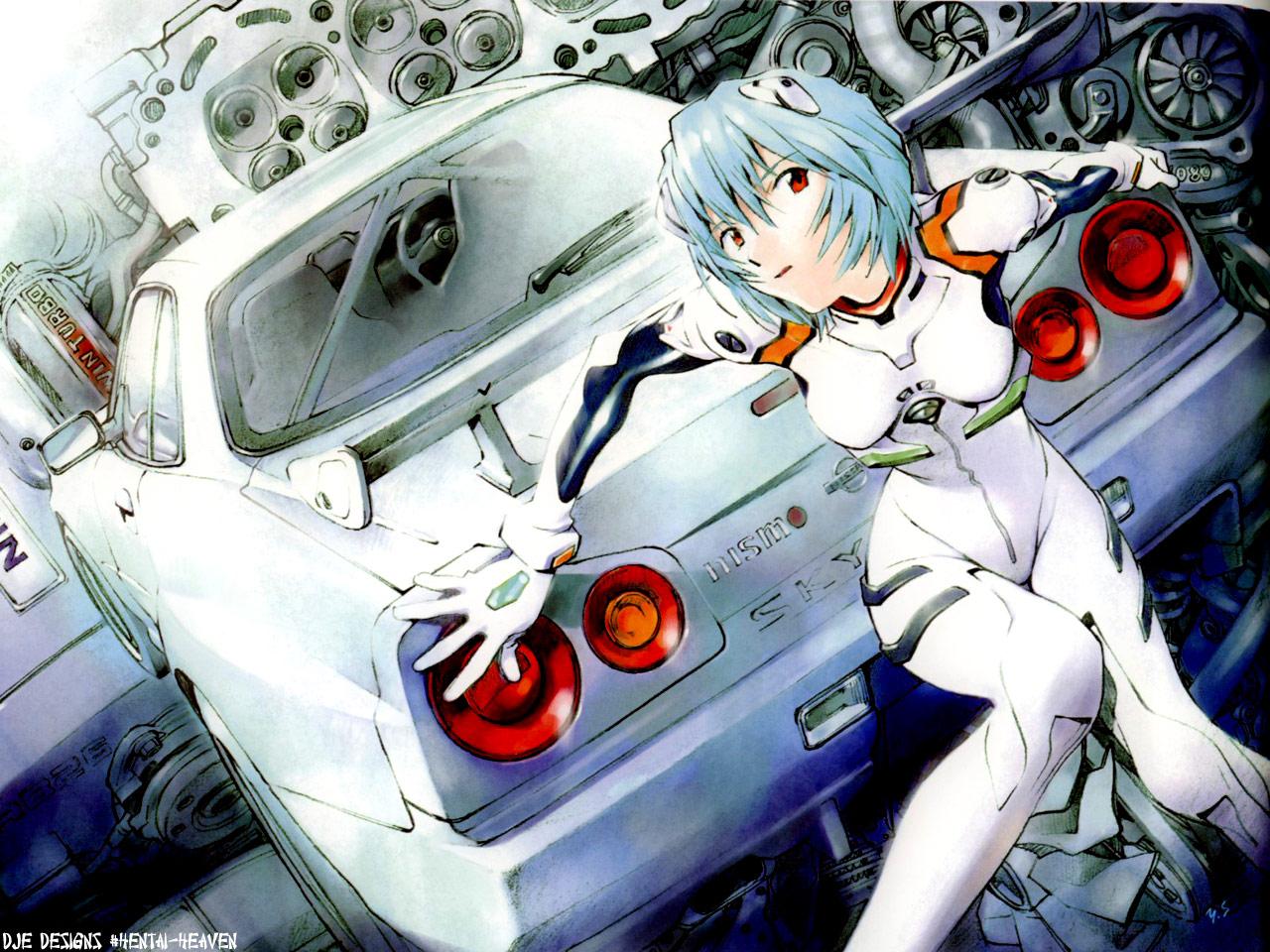 Rei Ayanami Yoshiyuki Sadamoto - HD Wallpaper 