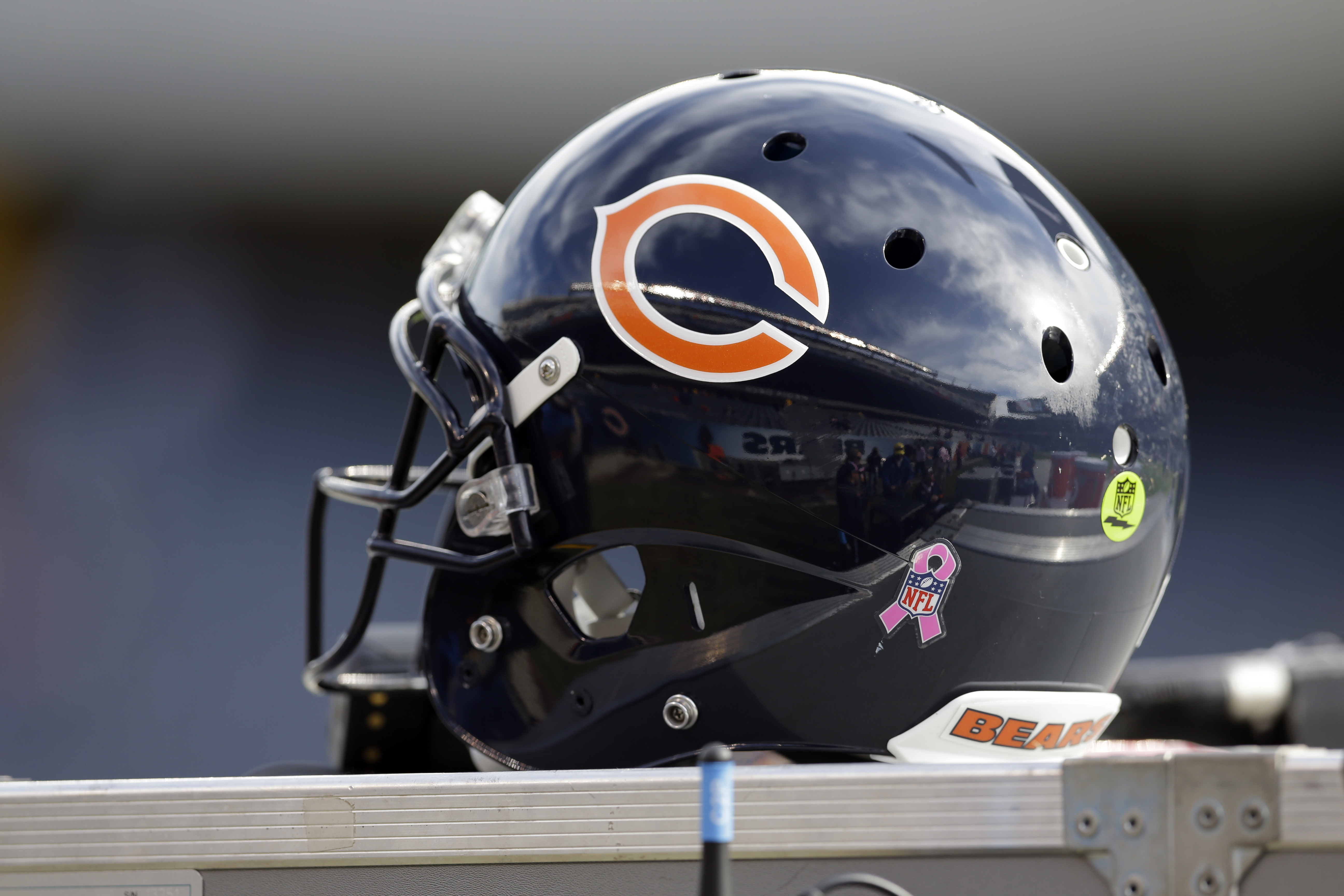 Chicago Bears Helmet - HD Wallpaper 