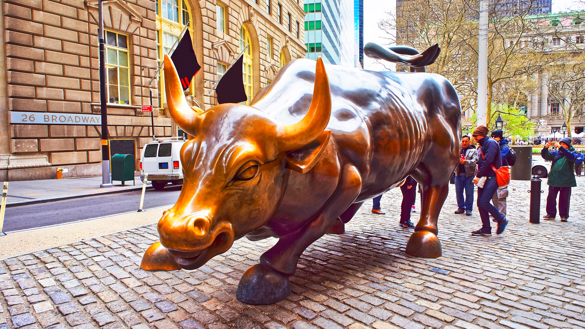 Charging Bull - HD Wallpaper 