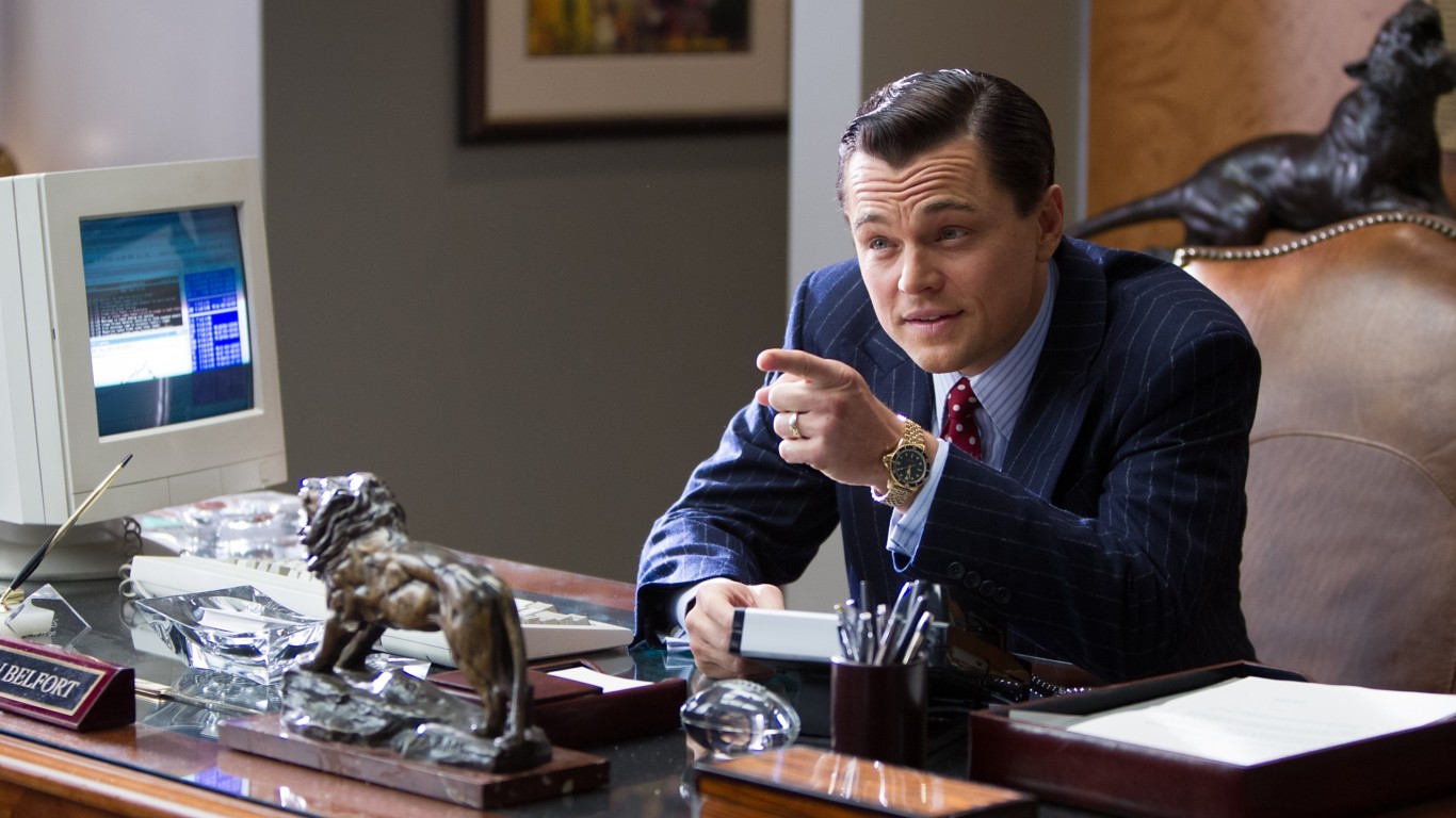 Leonardo Dicaprio Wallpaper Wolf Of Wall Street - HD Wallpaper 