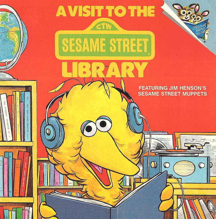 Children, Comedy, Family, Muppets, Puppet, Sesame, - Sesame Street Big Bird Book - HD Wallpaper 