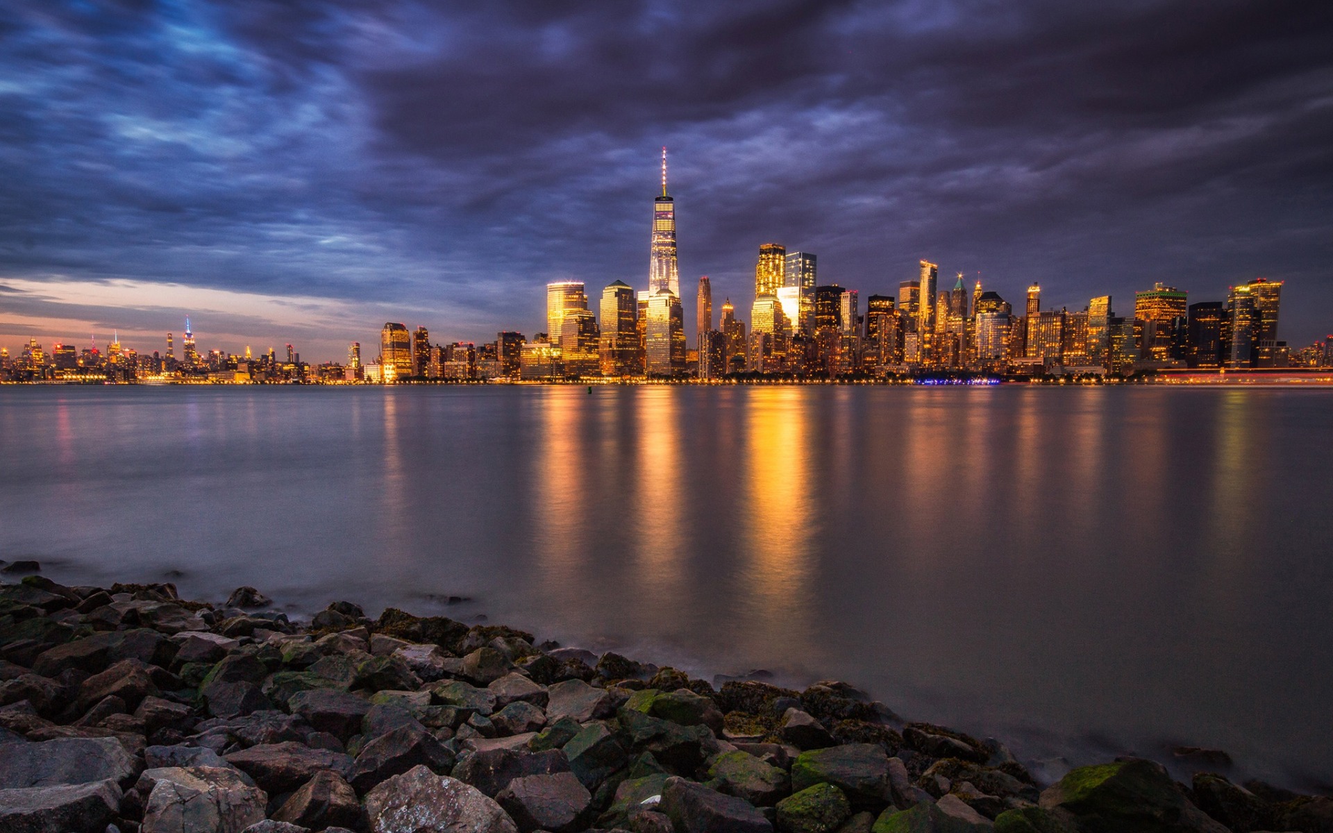 Financial District, New York, Manhattan, One World - Ee Uu Descargar Fotos De Estados Unidos - HD Wallpaper 