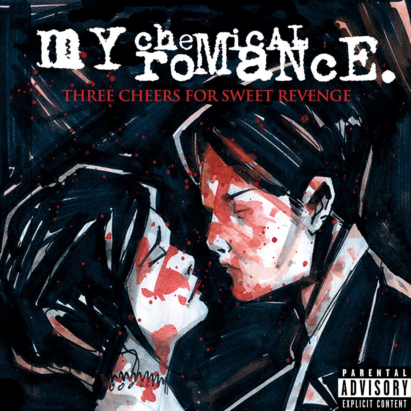 3 Cheers For Sweet Revenge Album Cover - HD Wallpaper 