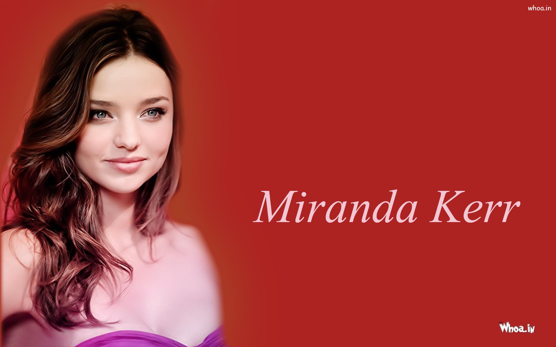 Miranda Kerr Face Close Up - HD Wallpaper 