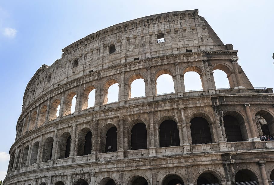 Photography Of Colosseum, Rome, Italy, Coliseum, Amphitheater, - HD Wallpaper 