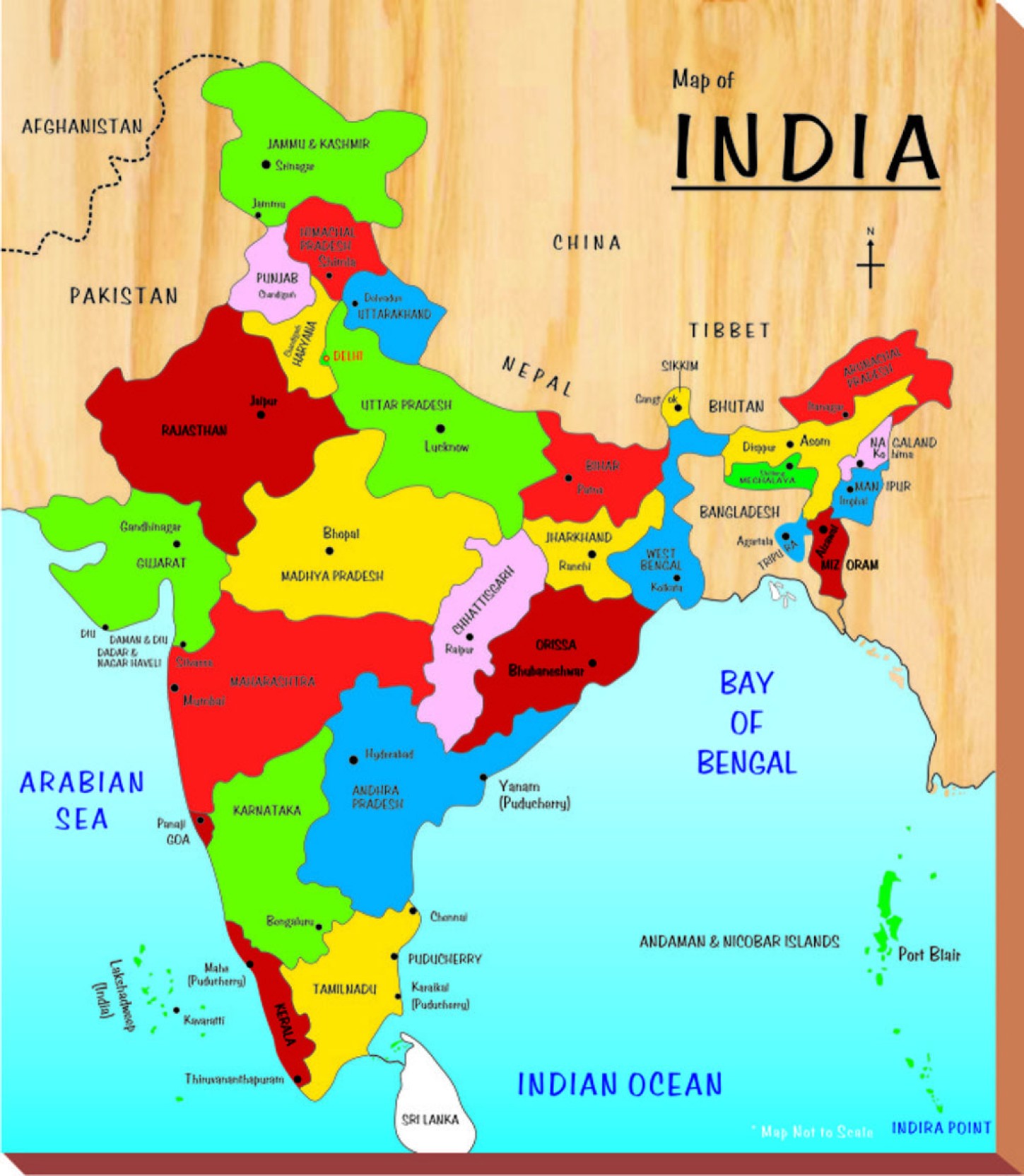 India Map Hd Wallpaper Download - India Map Clear - HD Wallpaper 