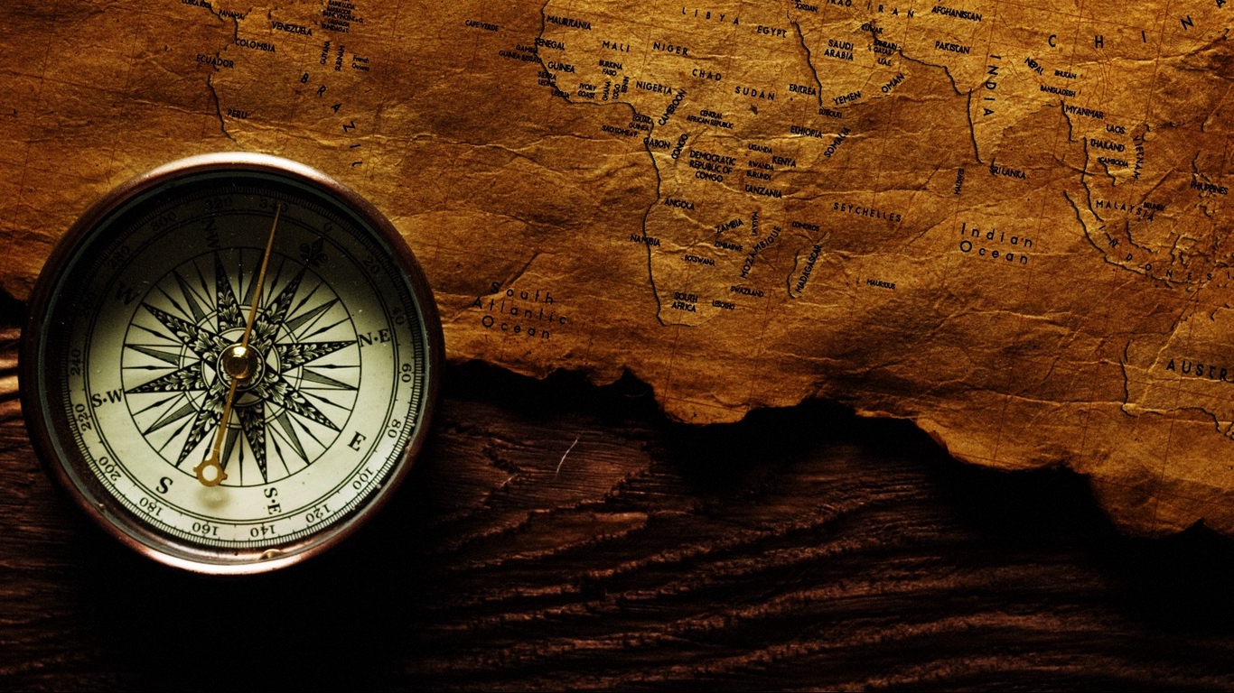 Wallpaper Compass, Map, Shadow - Compass Wallpaper Hd - HD Wallpaper 