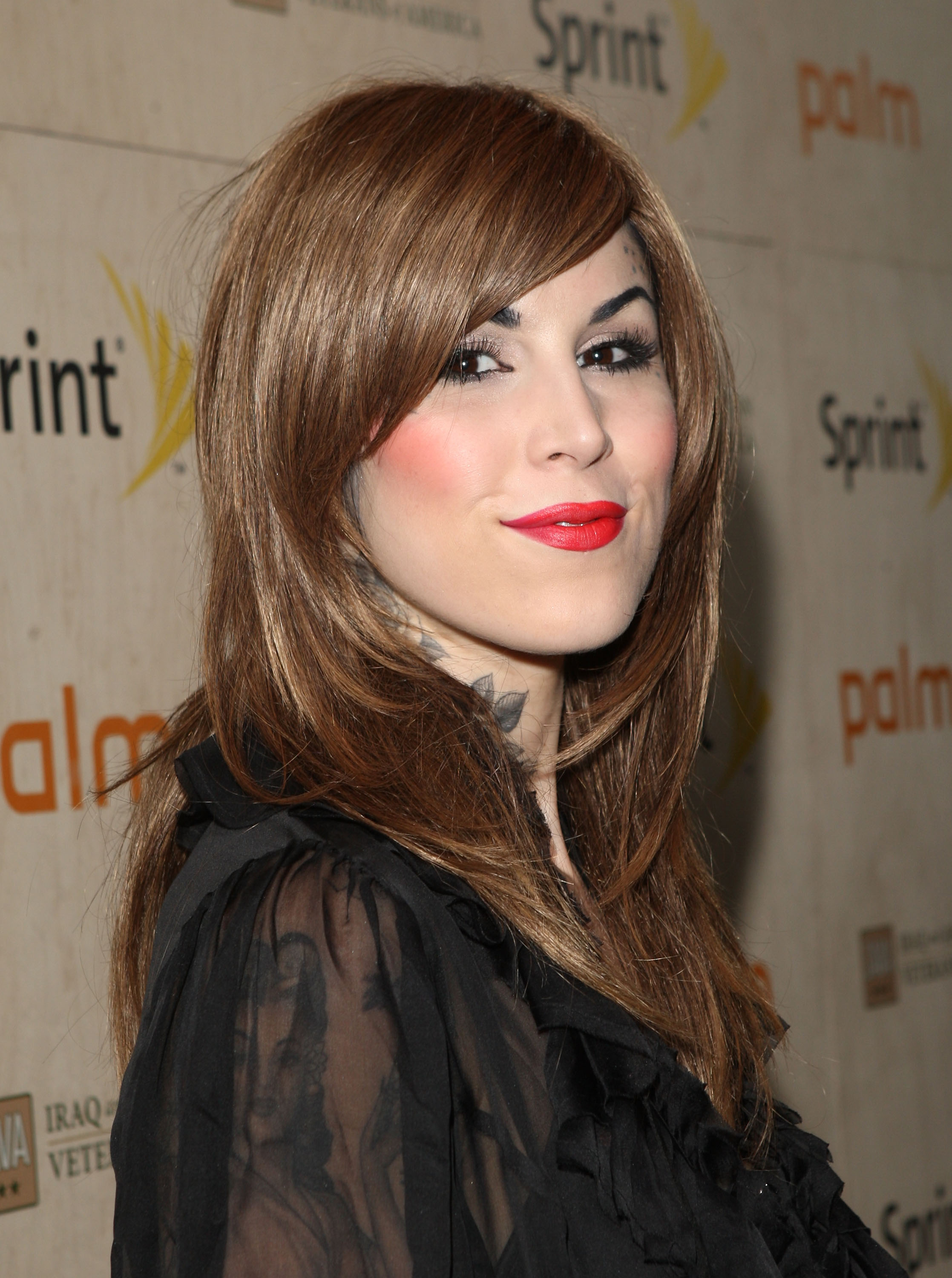 Kat Von D Brown Hair - HD Wallpaper 