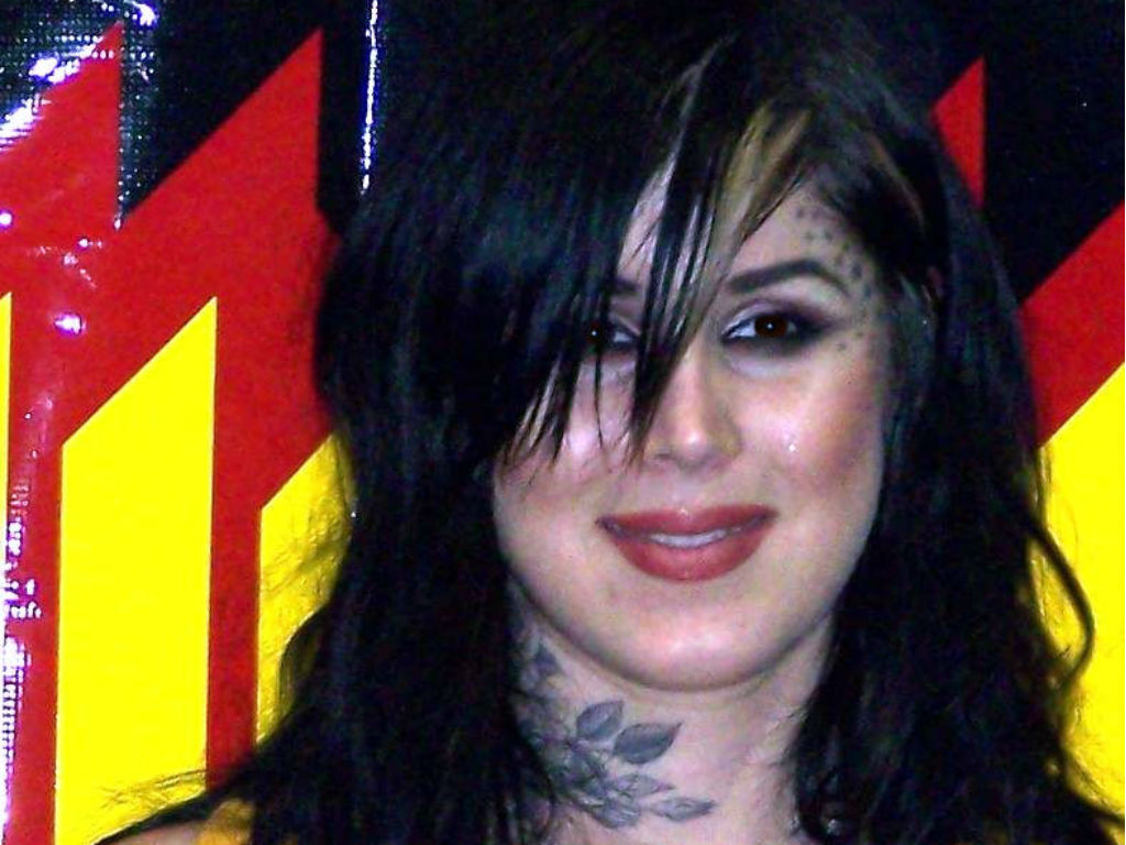 Kat Von D Neck Tattoos - HD Wallpaper 