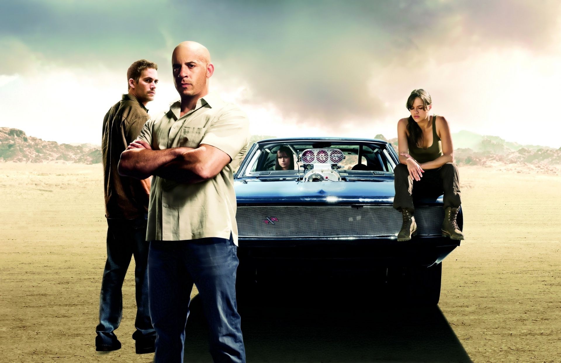 Fighters Man Love Woman Adult Outdoors Couple Two Girl - Fast And Furious Paul Walker Vin Diesel - HD Wallpaper 