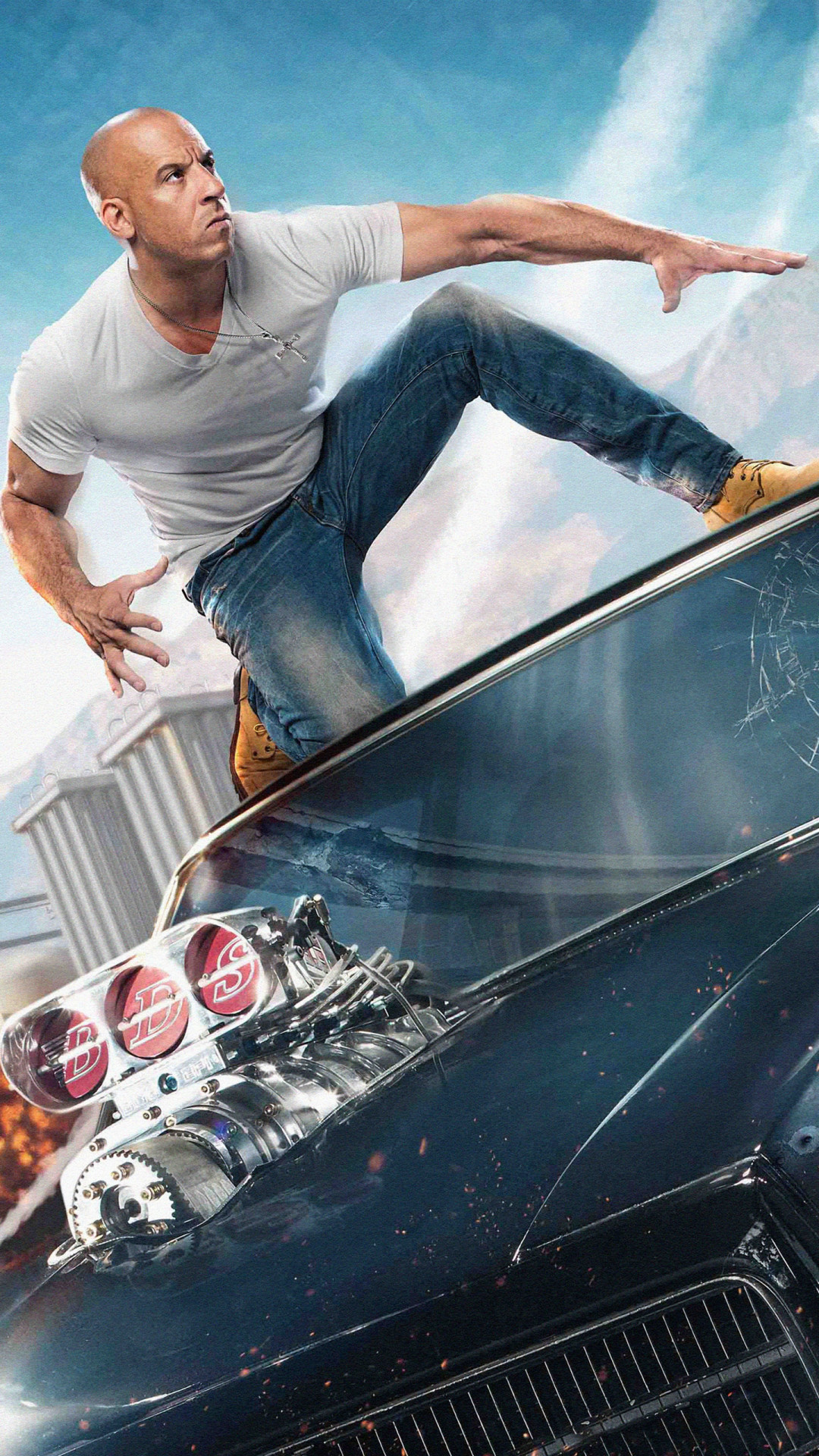 Vin Diesel Fast And Furious 9 - HD Wallpaper 