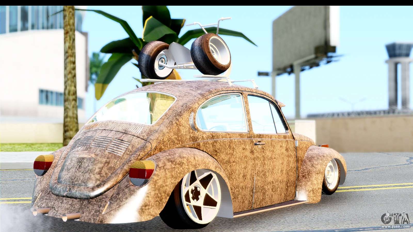 Volkswagen Beetle Vosvos 1973 For Gta San Andreas - Volkswagen Beetle - HD Wallpaper 