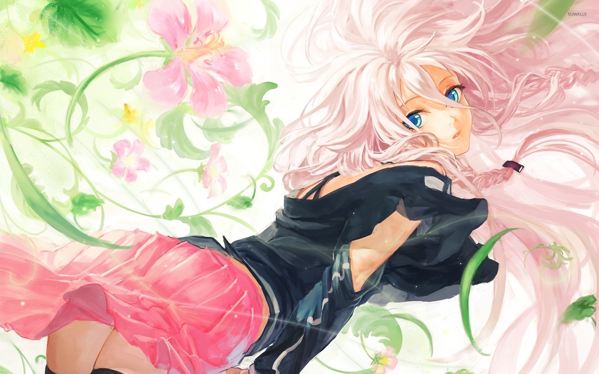 Characters Girls Anime Pink Hair - HD Wallpaper 