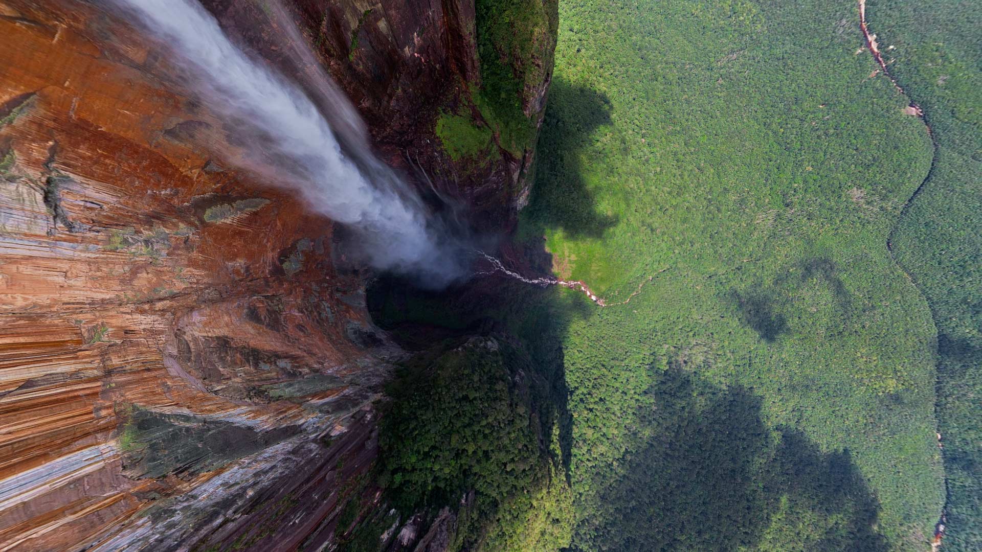 Venezuela Angel Falls - Salto Angel - HD Wallpaper 