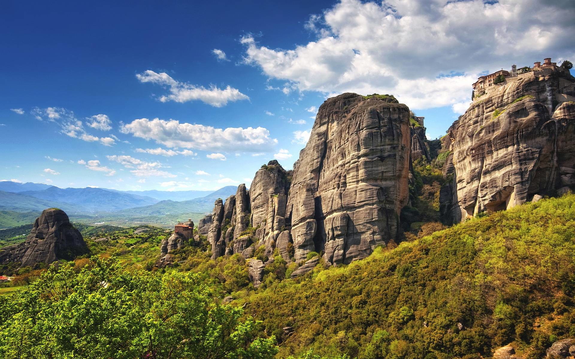Wallpaper Of Meteora Greece Stock Free Images 
 Data-src - Meteora - HD Wallpaper 