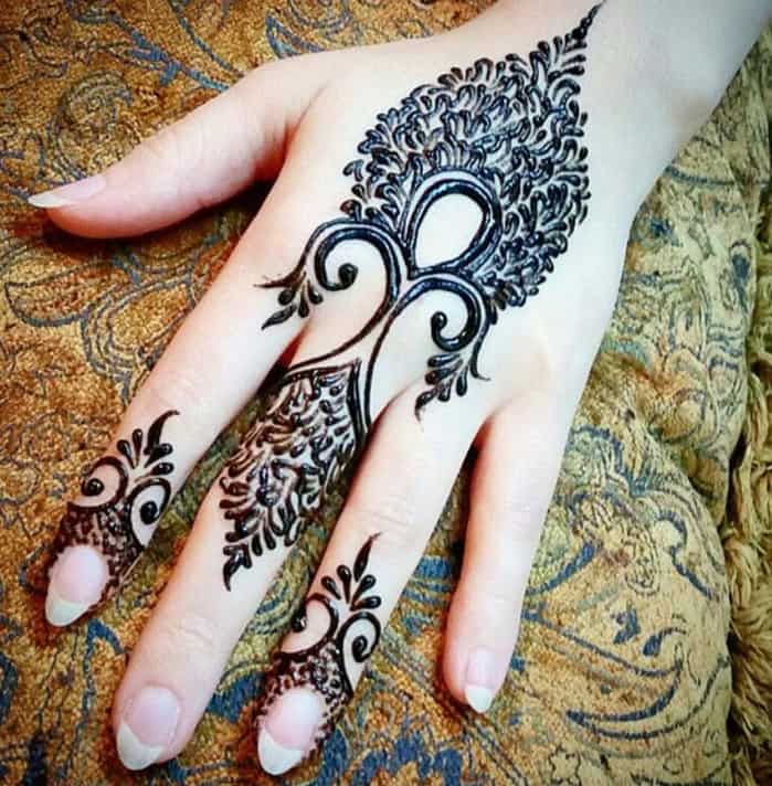 Beautiful Mehndi Design For Eid - HD Wallpaper 
