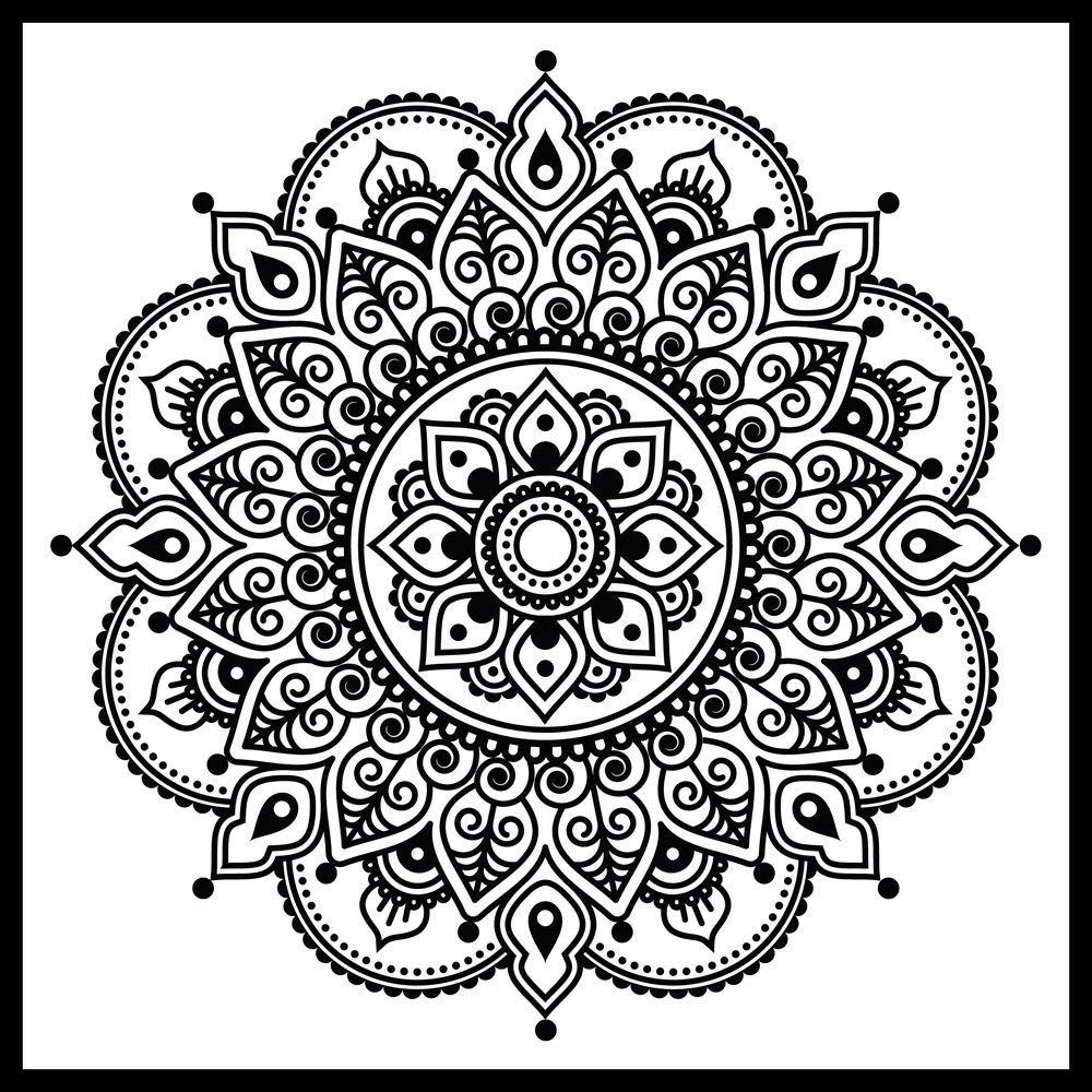 Indian Pattern Tattoo - HD Wallpaper 