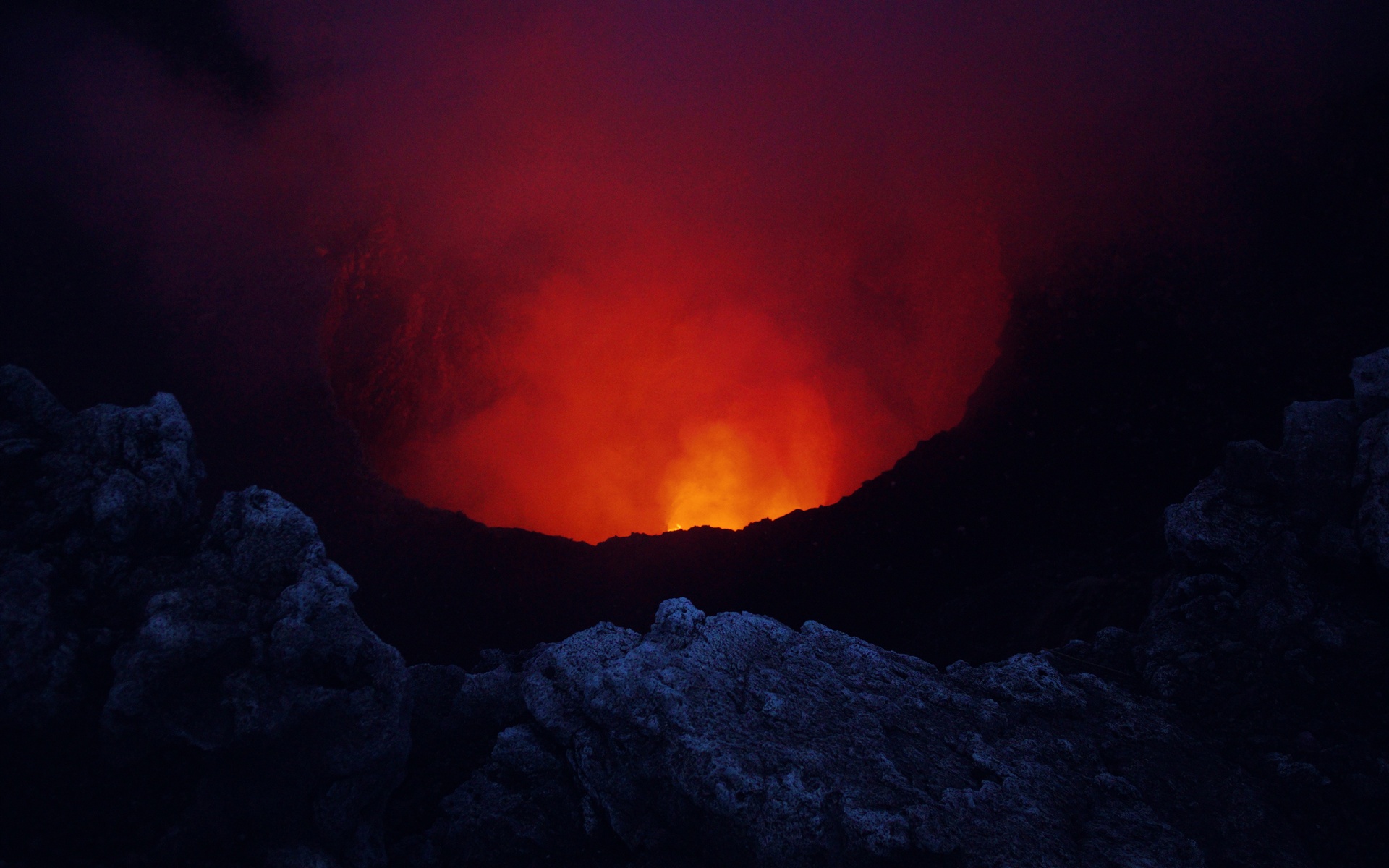 Lava Wallpaper Volcano - HD Wallpaper 