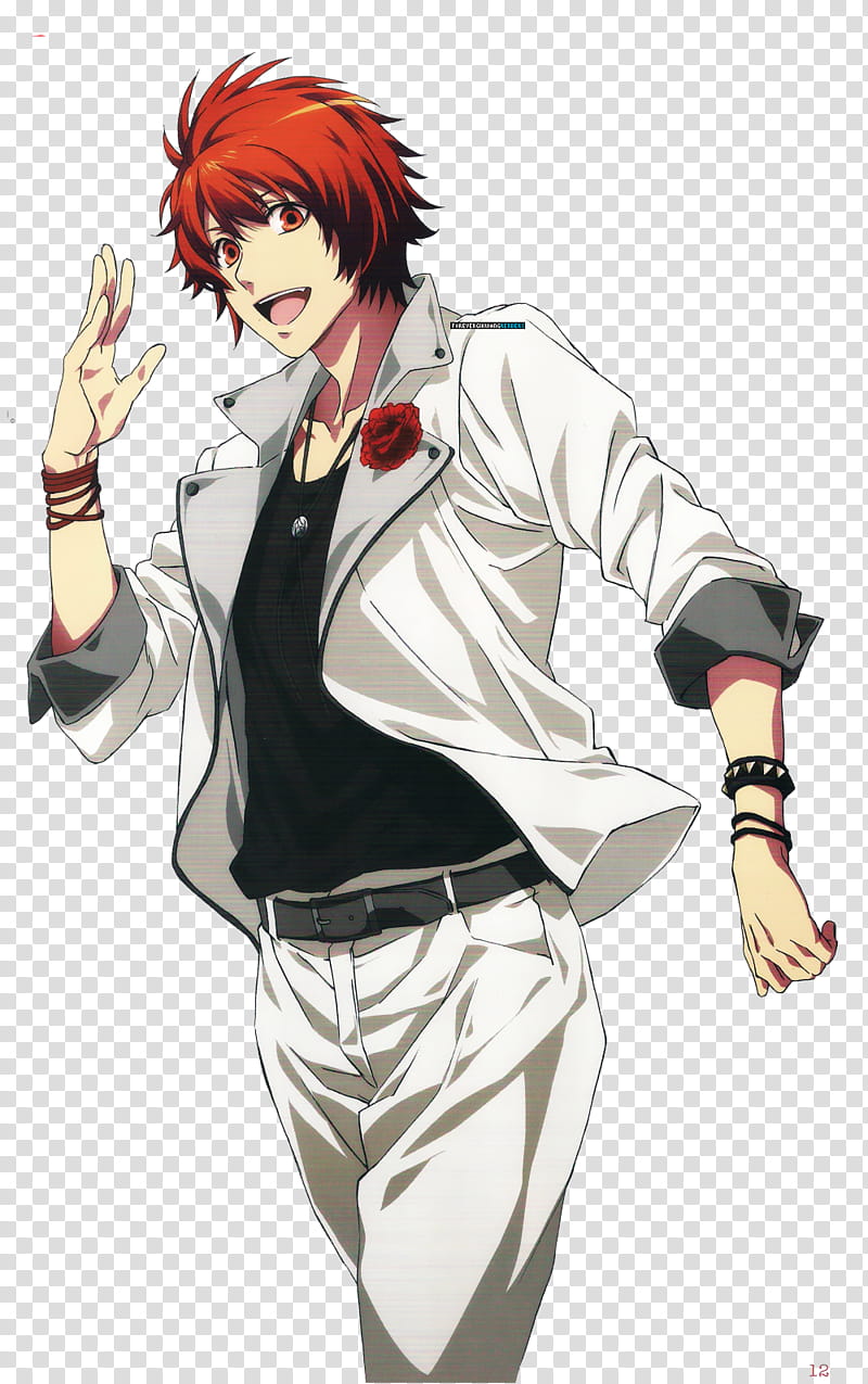Uta No Prince Sama Clipart Clip Stock Uta No Prince - Male Red Haired Anime Characters - HD Wallpaper 