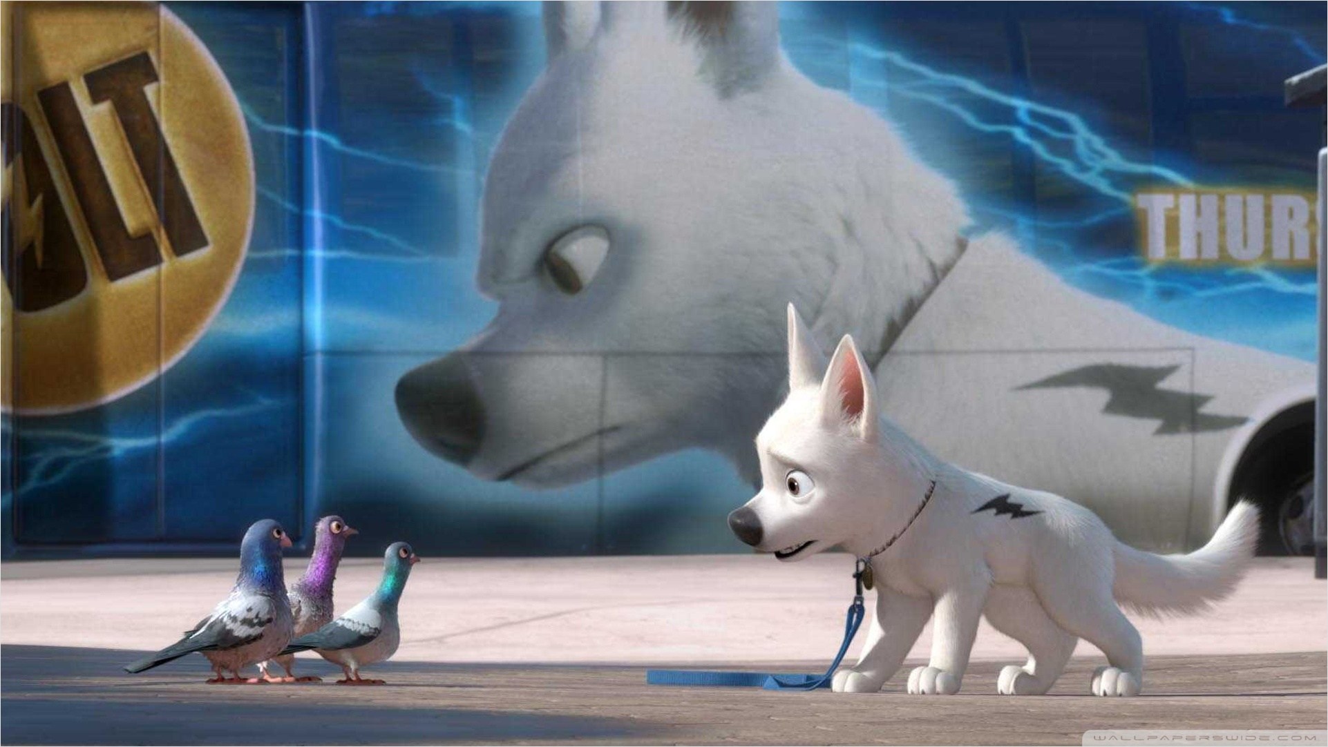 Bolt Disney - HD Wallpaper 