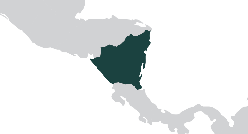 Nicaragua In Central America - Central America Transparent Background - HD Wallpaper 