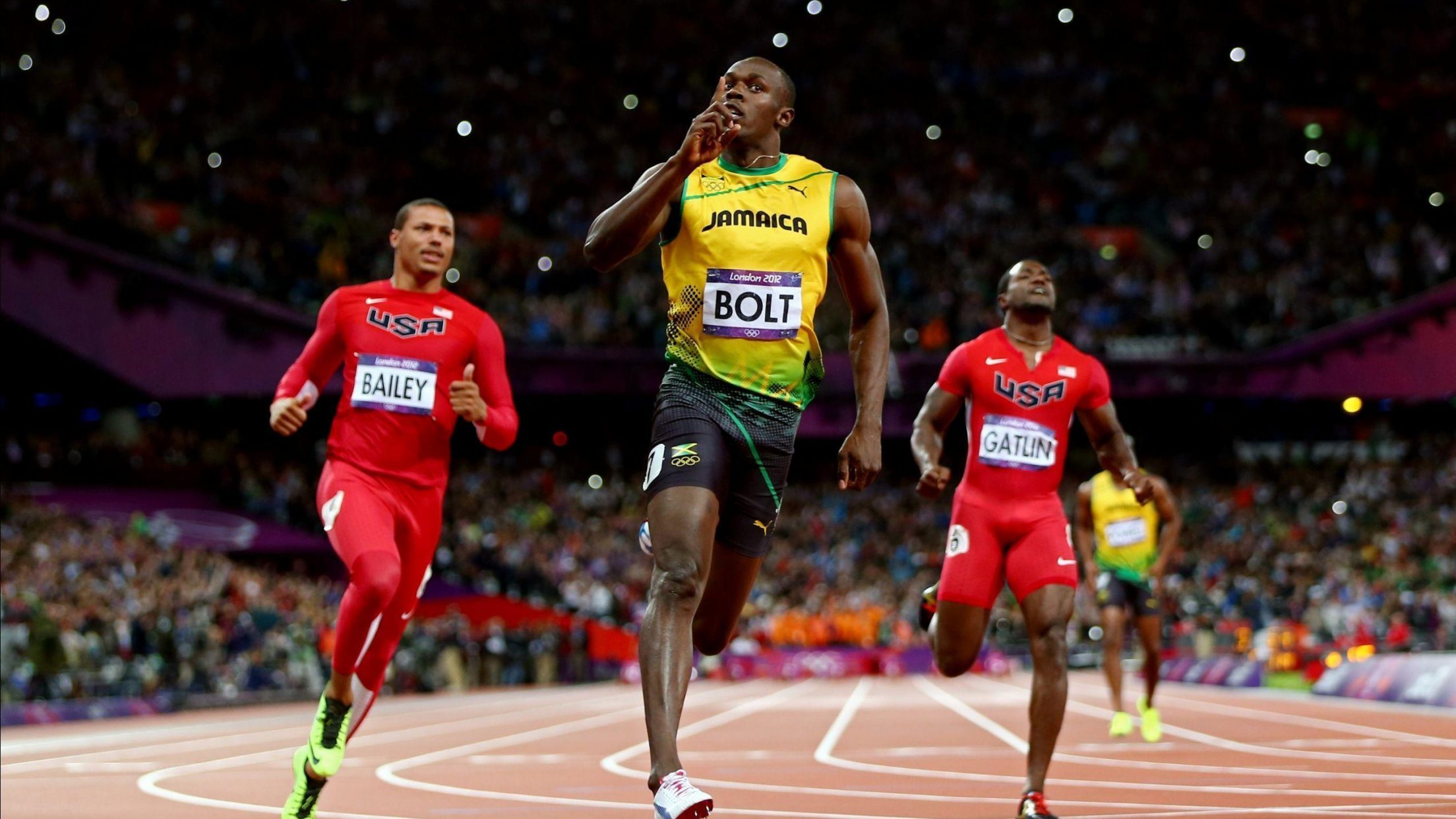 Full Hd Usain Bolt - HD Wallpaper 