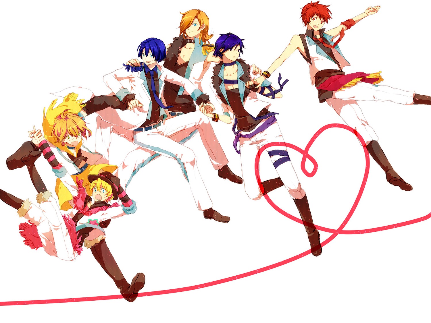 Hijirikawa Masato Ichinose Tokiya Ittoki Otoya Jinguuji - Illustration - HD Wallpaper 