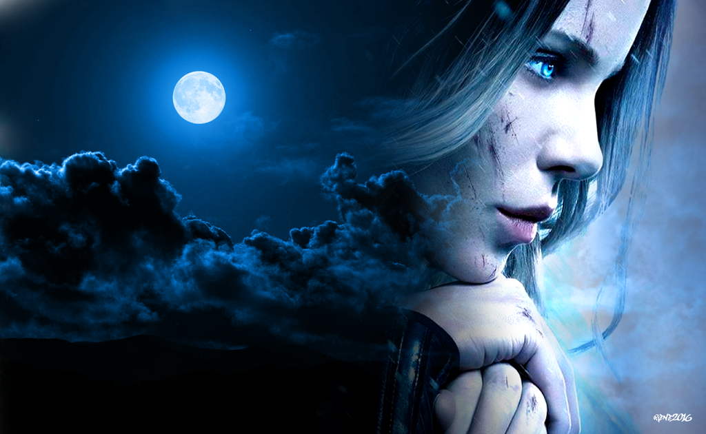 Dark Blue Night With Clouds - HD Wallpaper 