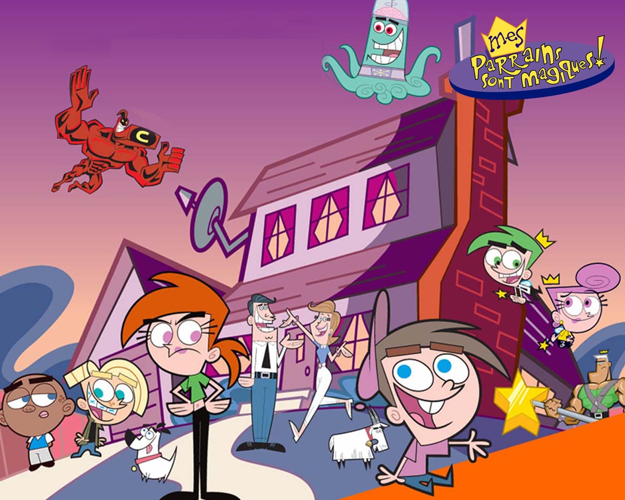 Fairly Odd Parents Hd - HD Wallpaper 