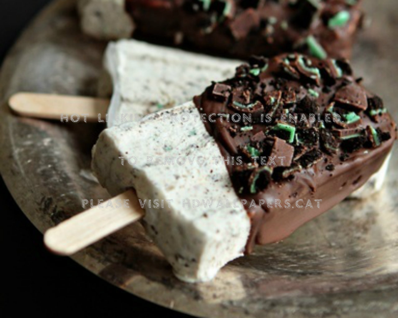 Mint Chocolate Cheesecake Food Sweet - Chocolate Cheesecake Popsicles - HD Wallpaper 