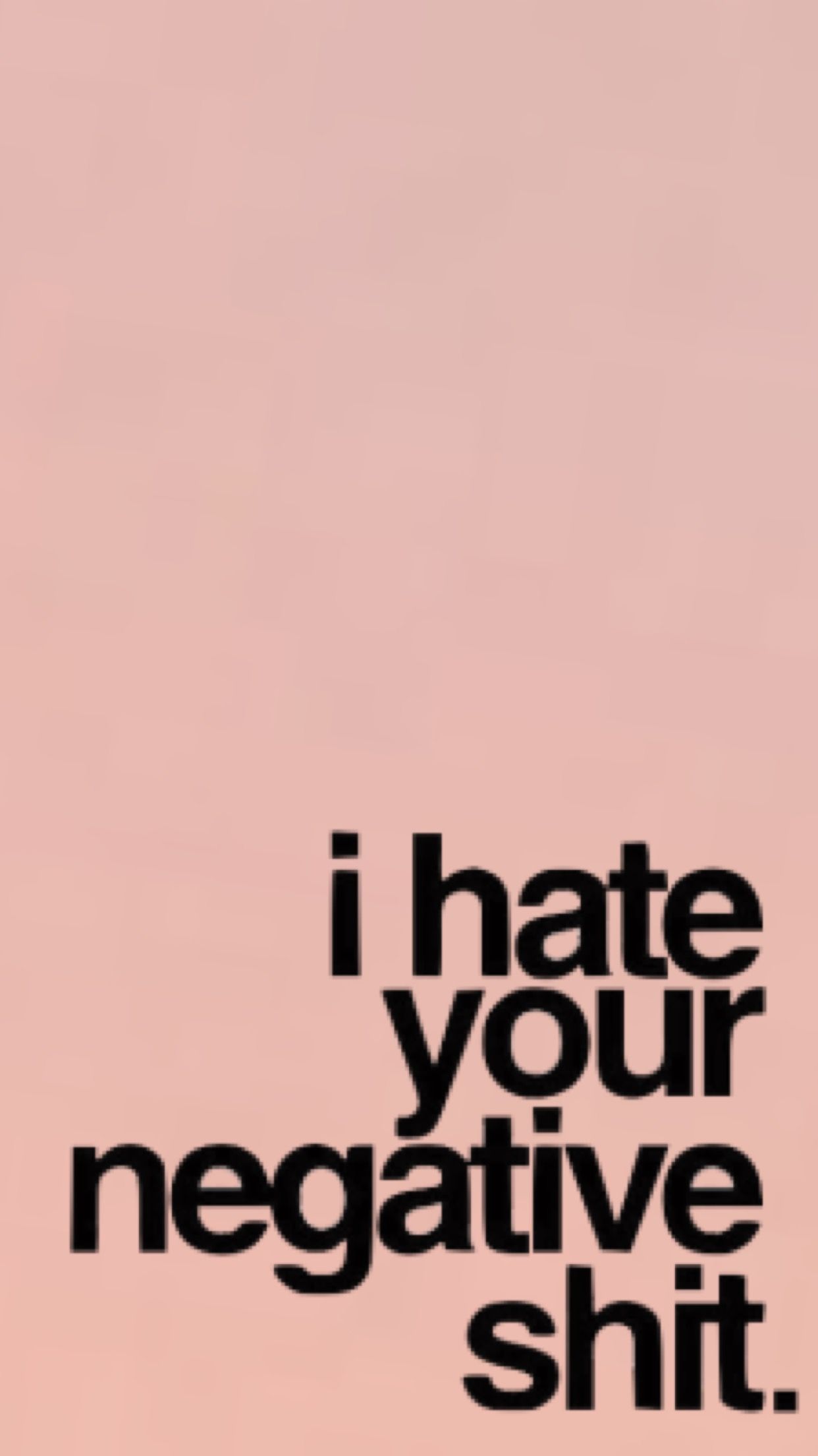 Hate Your Negative - HD Wallpaper 