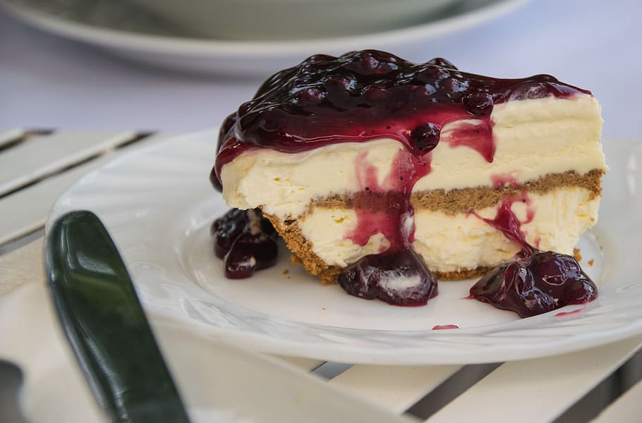 Philippines, Tagaytay, Sweets, Blueberries, Cafe, Cake, - Cheesecake - HD Wallpaper 