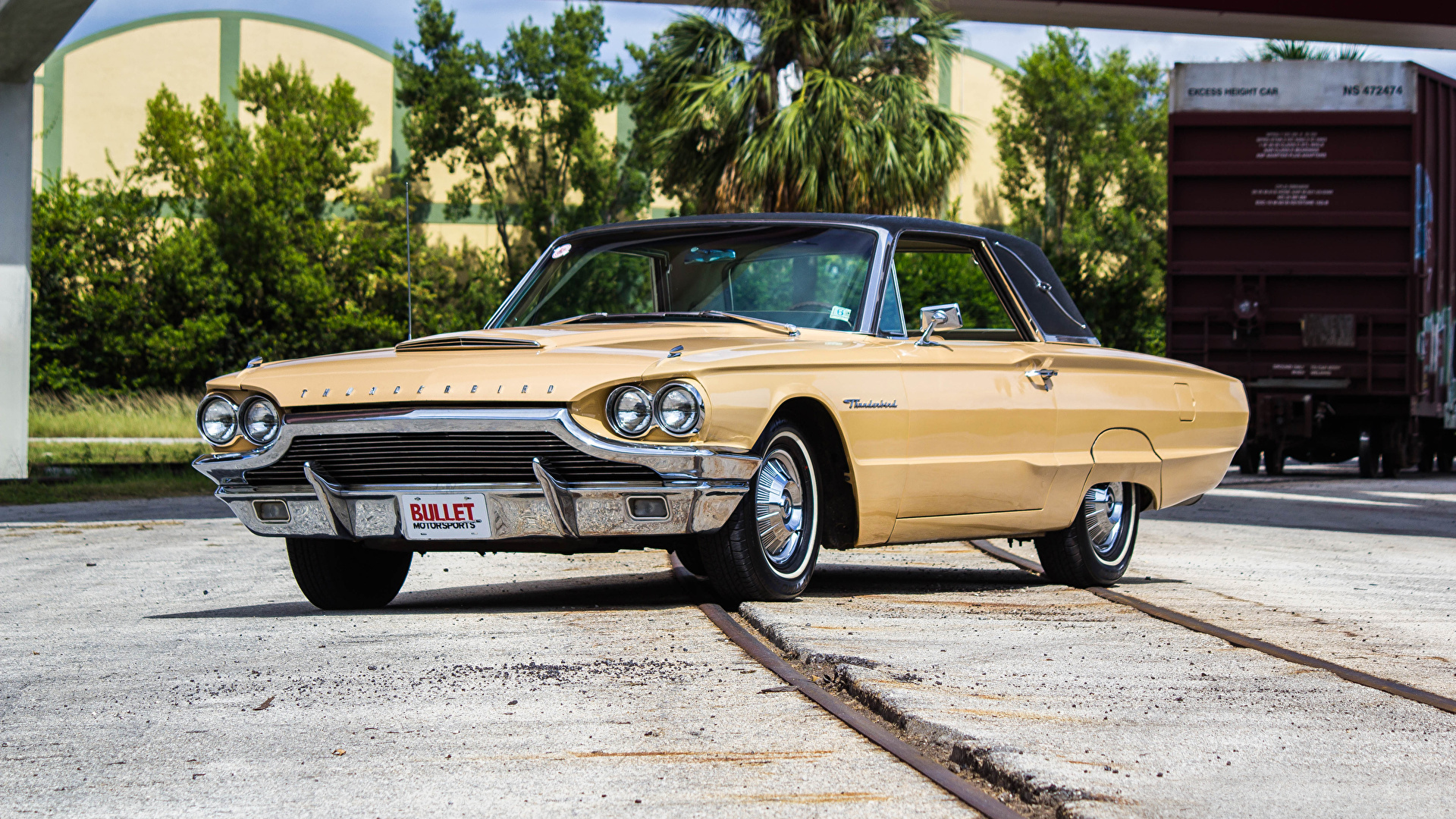 Ford Thunderbird 1964 Hd - HD Wallpaper 