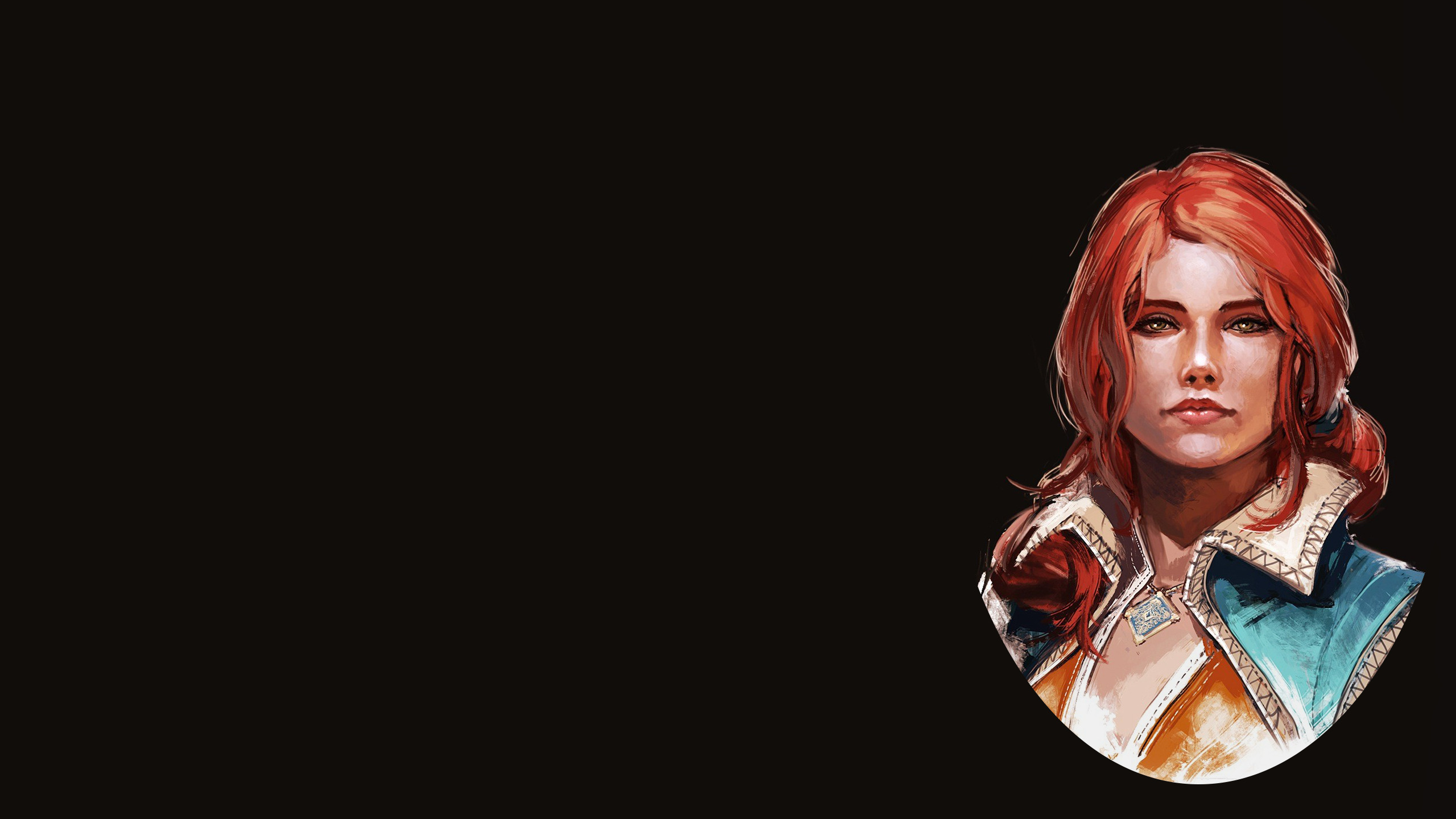 Red Hair - HD Wallpaper 