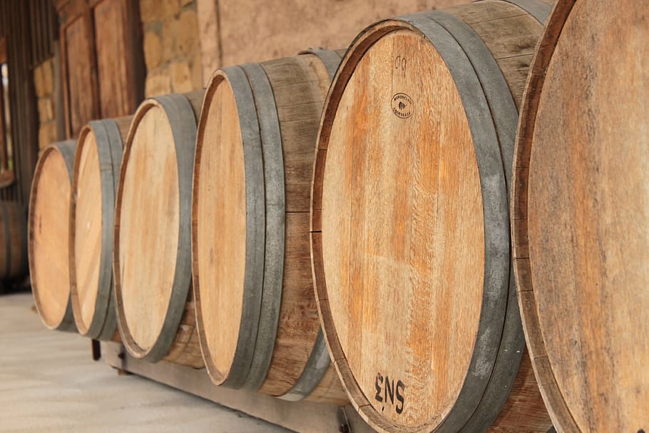 Barrels, Wine, Timeless, Alcohol, Winery, Wood - Tambores De Vino - HD Wallpaper 