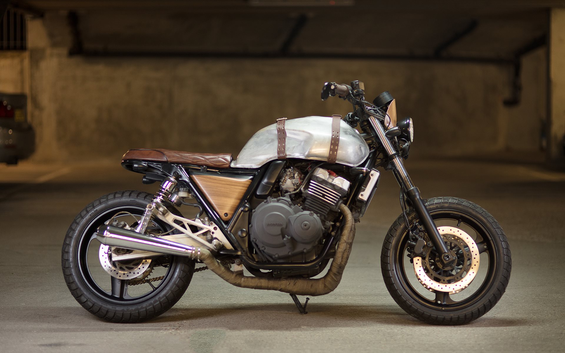 Honda Cb 400 Scrambler - HD Wallpaper 
