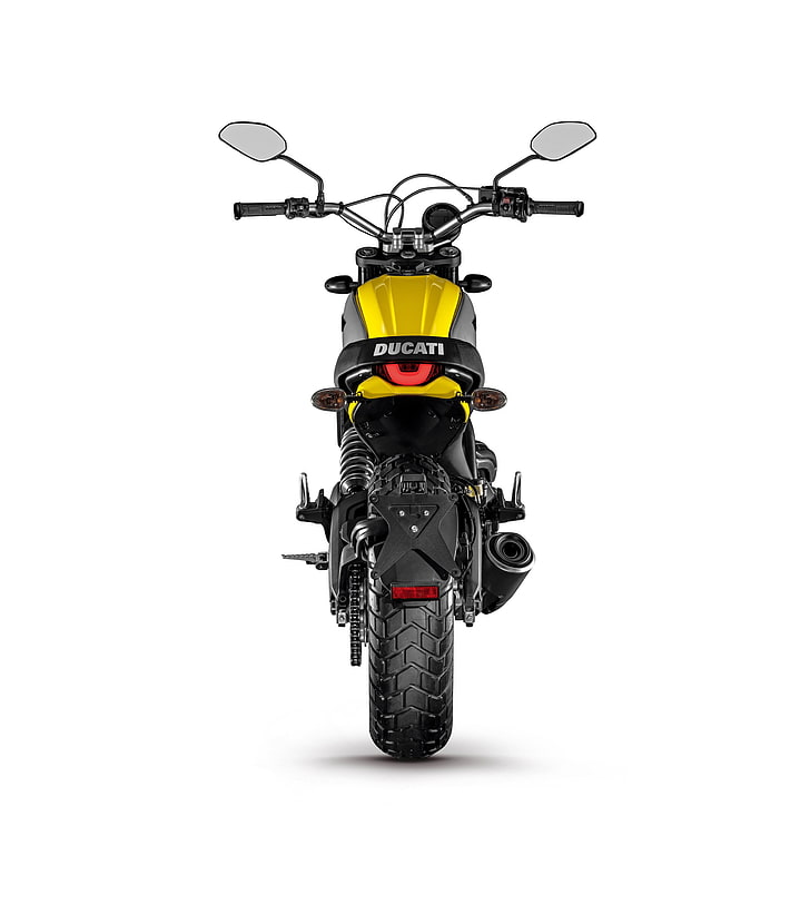 Ducati Scrambler Rear - HD Wallpaper 