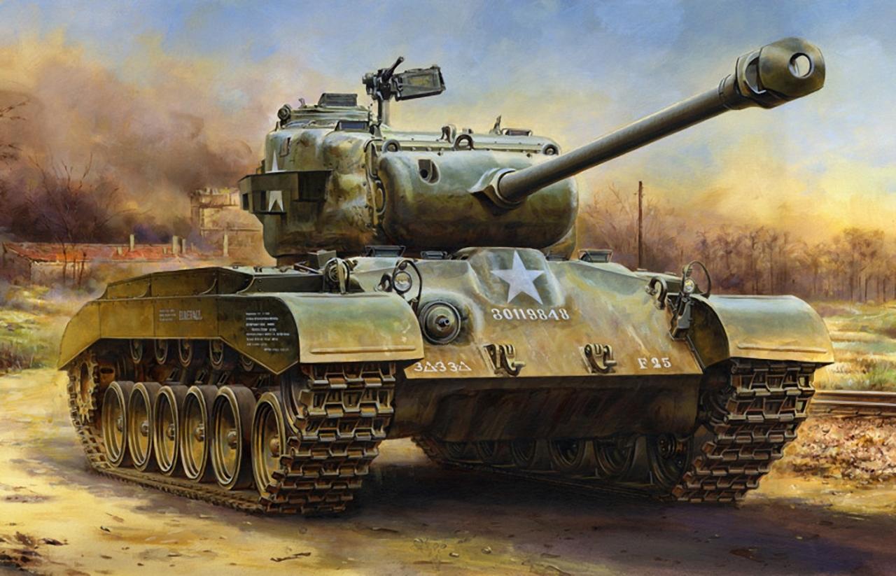 M26 Pershing - HD Wallpaper 