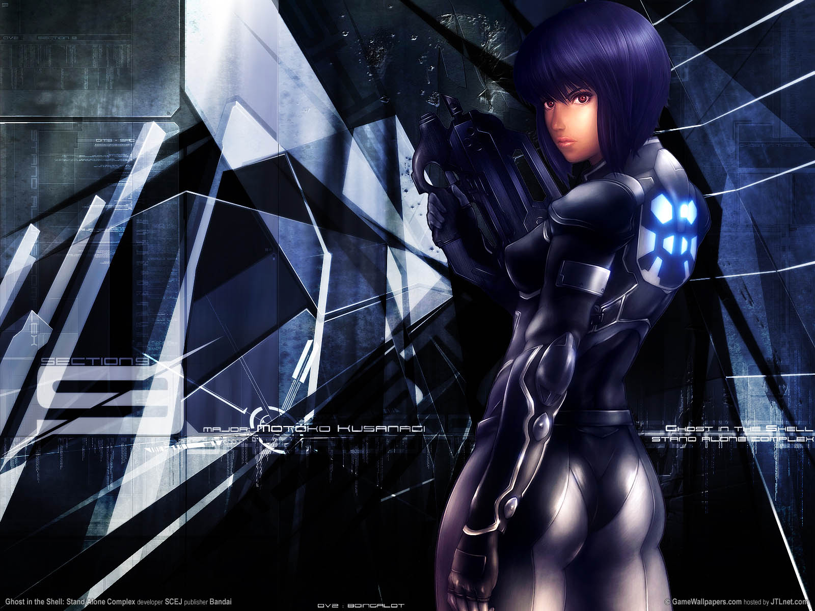Major Ghost In The Shell Anime - HD Wallpaper 