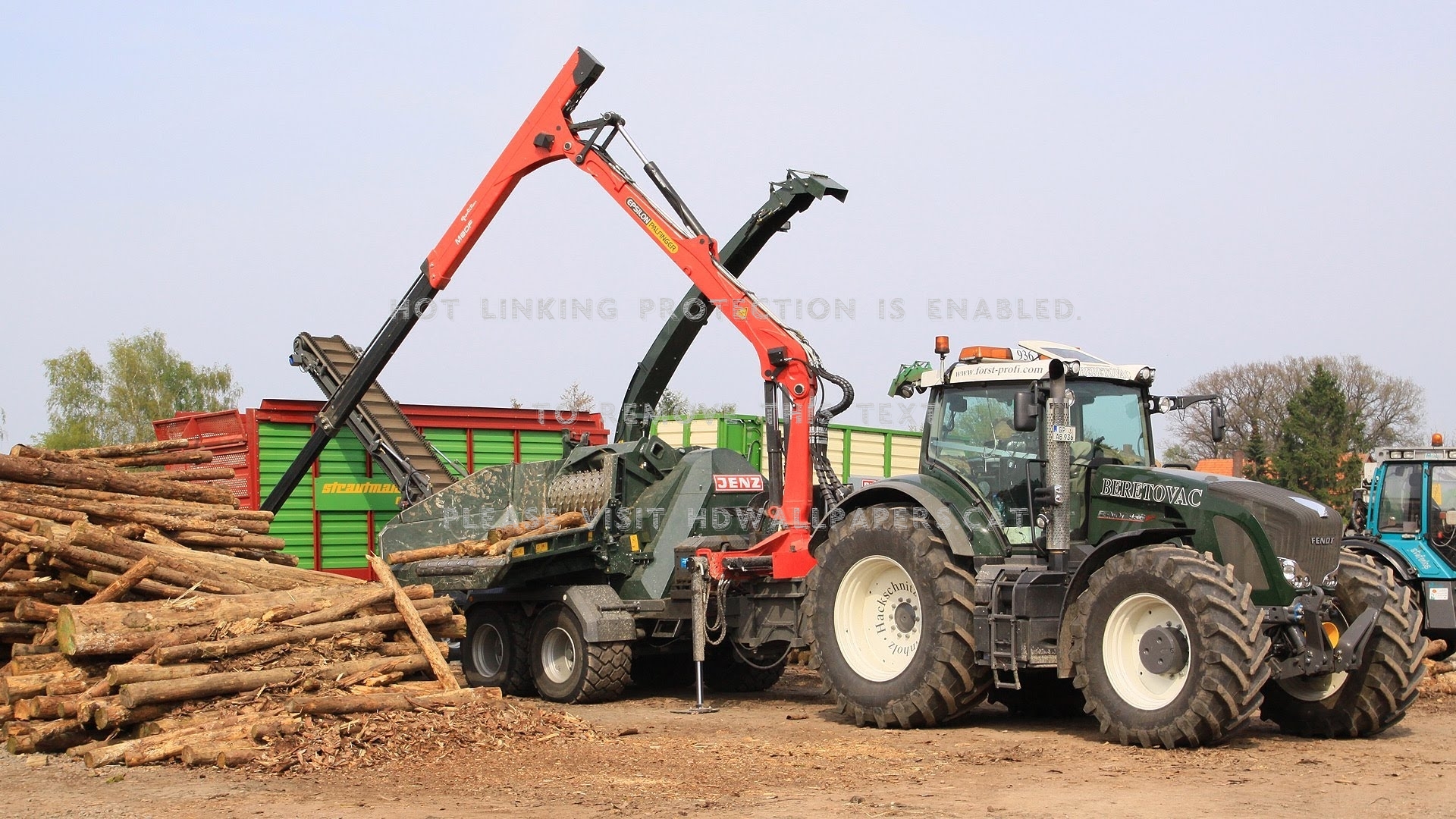 Fendt Beretovac & Jenz Hem 582 Tractor 582z - Tractor - HD Wallpaper 