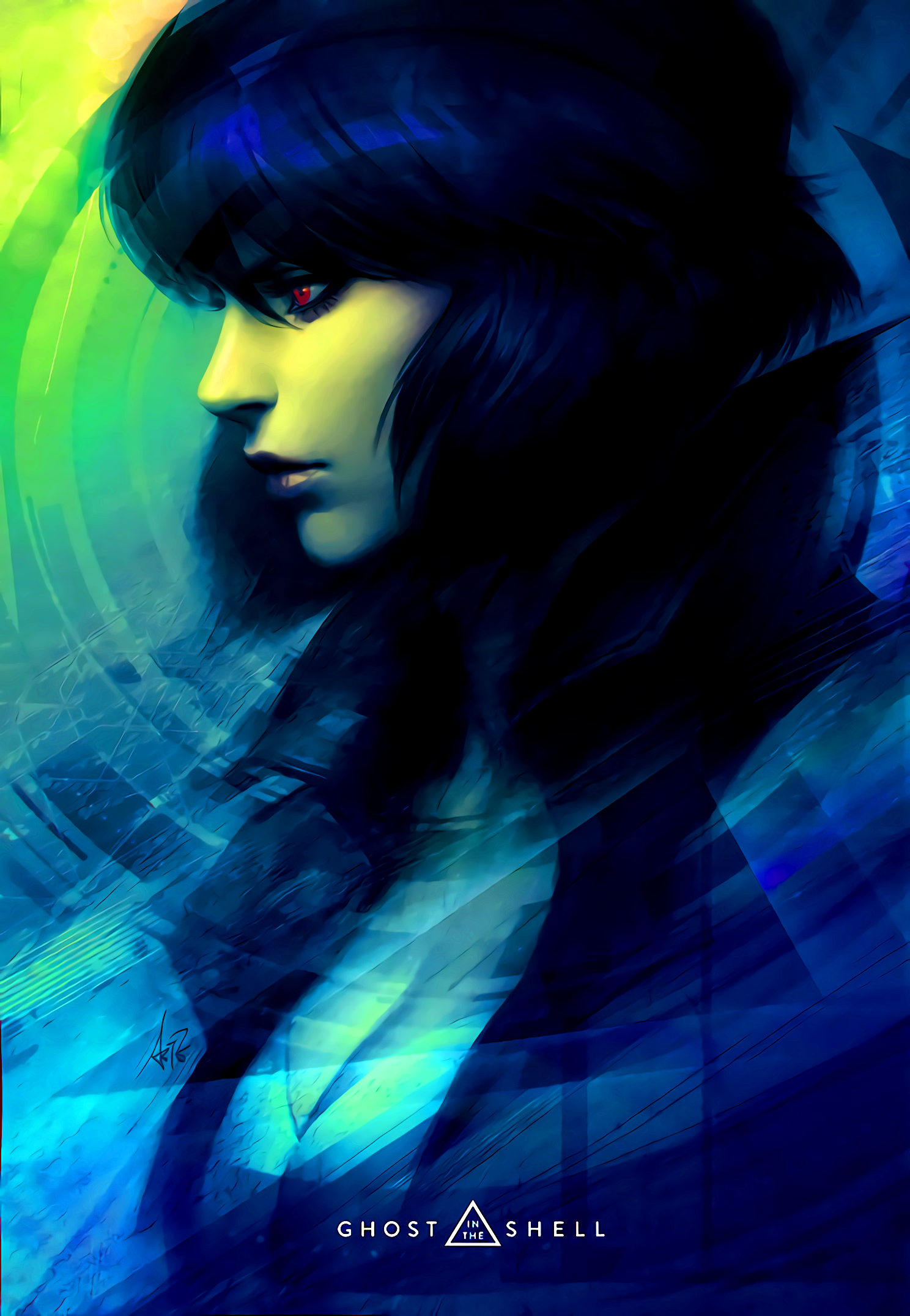 Artgerm Motoko Kusanagi - HD Wallpaper 