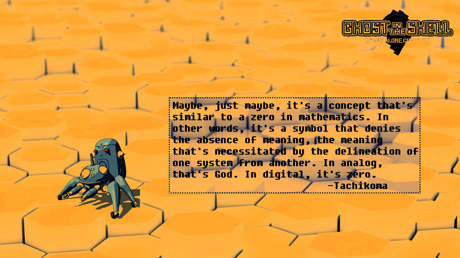 Ghost In The Shell - HD Wallpaper 