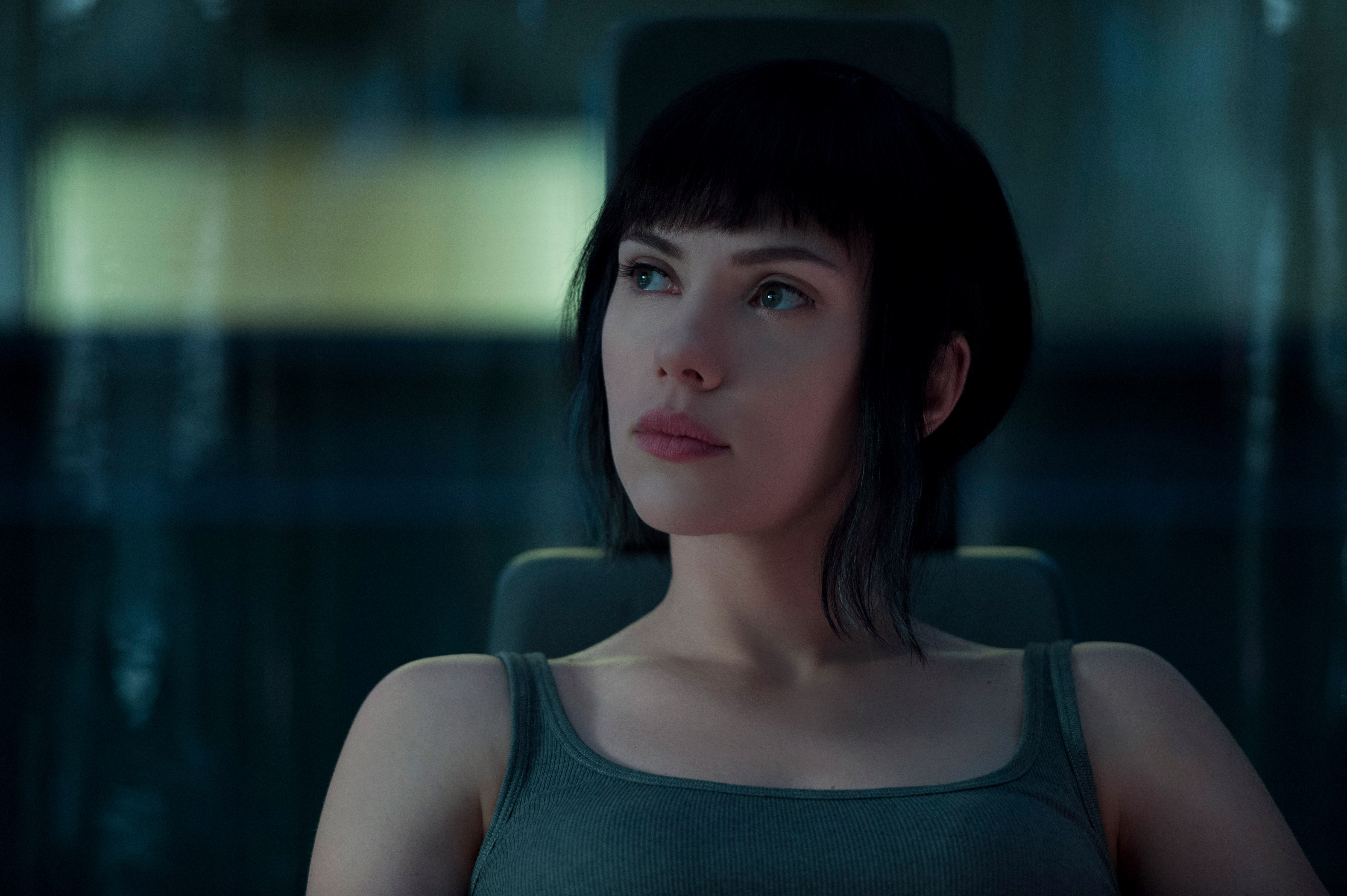 Scarlett Johansson Ghost In The Shell - HD Wallpaper 