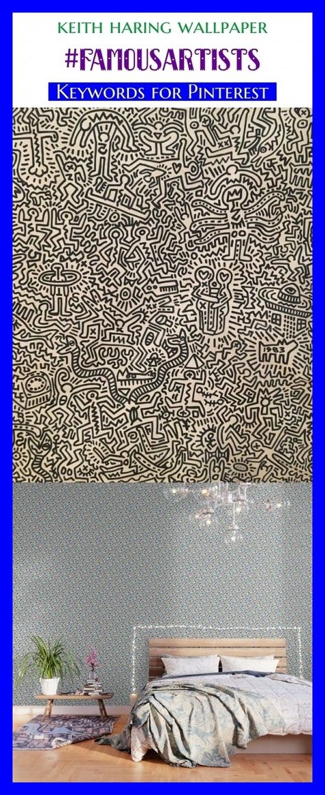 Keith Haring Wallpaper - Motif - HD Wallpaper 